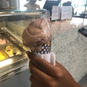 helado de avellana 