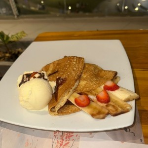 Crepe Dulce - Chocolate Fondue