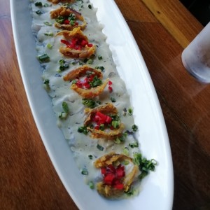 tiradito de pescado