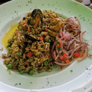 Arroz con mariscos 