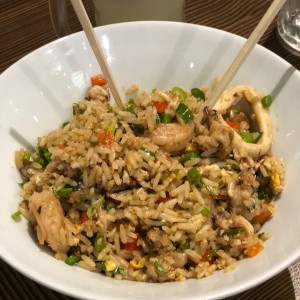 Arroz Chaufa de Mariscos