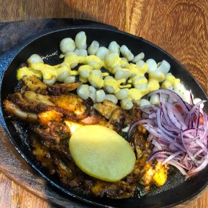 pulpo a la parrilla