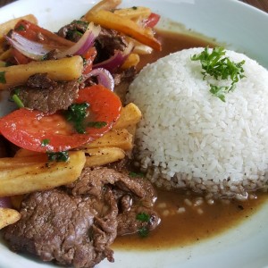 Mr. Saltado al estilo peruano 