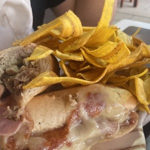 Menú - Sandwich Cubano