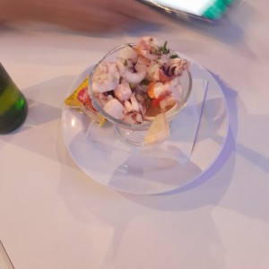 Ceviche Mixto de Mariscos