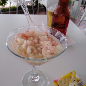 ceviche de camarones