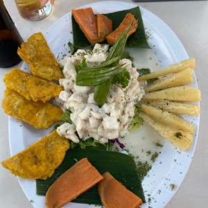 Ceviche lenguado