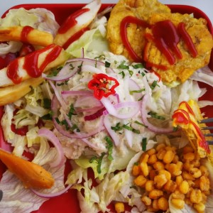 Ceviche de lenguado