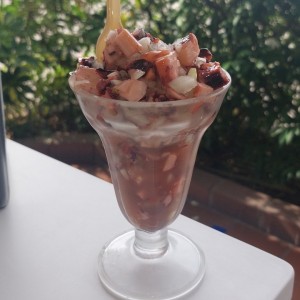 ceviche pulpo