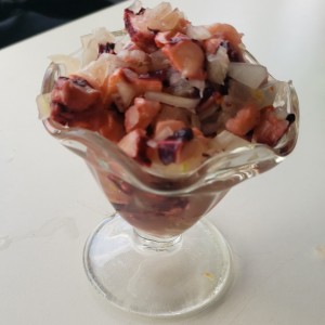 Ceviche de pulpo