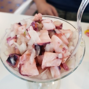 ceviche de pulpo