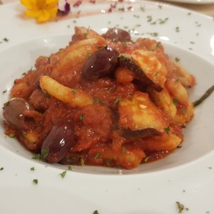 Cavatelli al pulpo