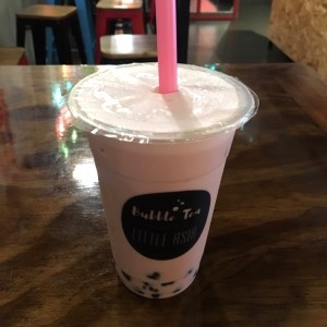 bubble tea de fresa