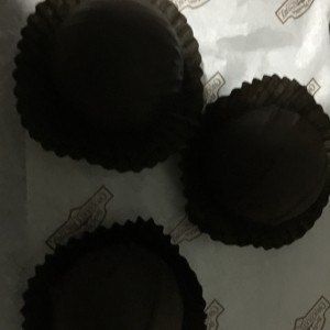 trufas de chocolate semidulce