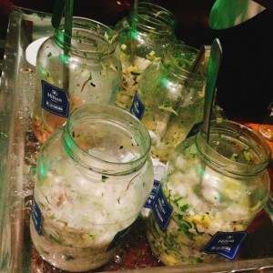 Variedad de ceviches