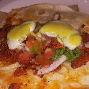 tacos de chorizo