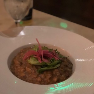 risotto de hongos