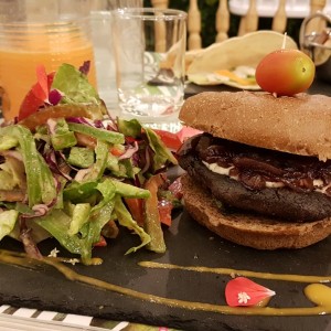 hamburguesa veggie