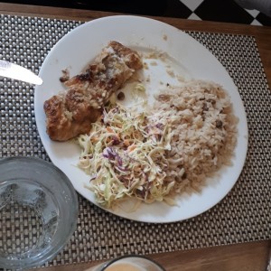 corvinata con arroz guanyul