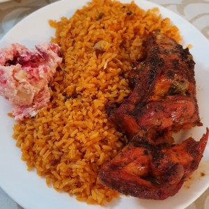 Arroz con Pollo y Pollo al Horno