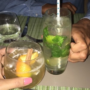 cinnamon Whiskey Sour & Mojito tradicional 