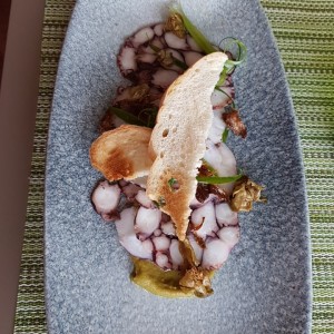 TIRADITOS - CARPACCIO DE PULPO