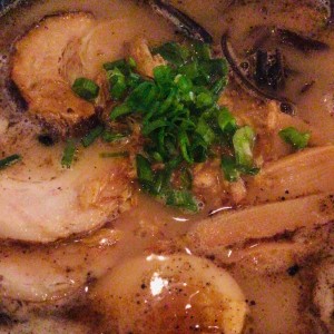 black garlic ramen