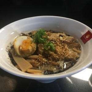 black garlic ramen