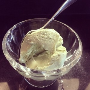 helado de matcha