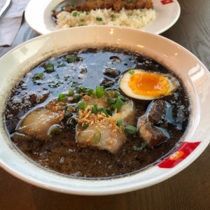 black garlic ramen