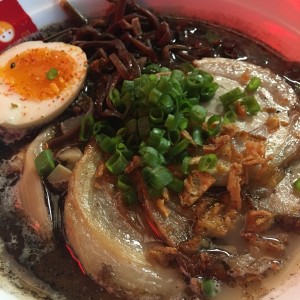 black garlic ramen