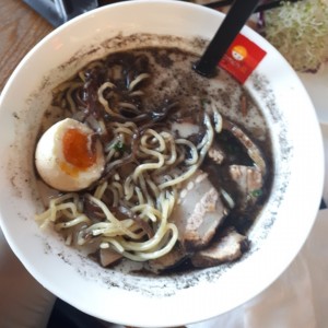 black garlic Ramen!