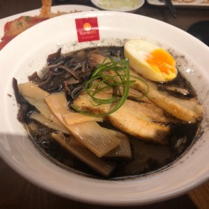 black garlic ramen