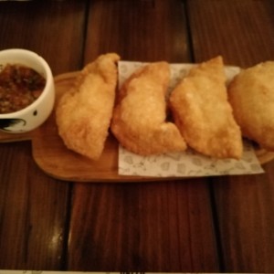 Empanadas de queso fritas