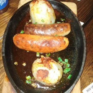 Chorizo con Papas