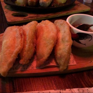 Empanadas de queso fritas