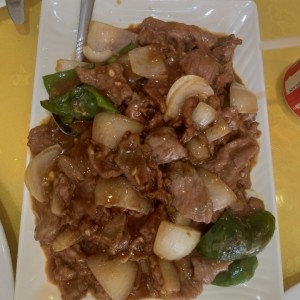 Carne en Salsa de Ostion