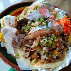 Tacos al Carbon Puerco