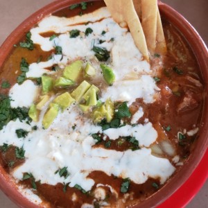 sopa de tortilla