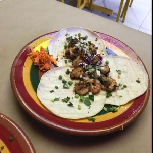 tacos de camaron