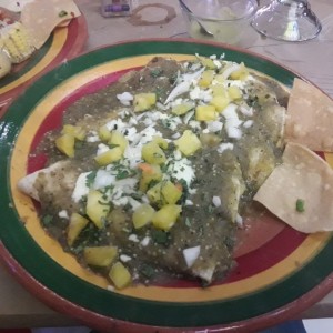 enchilada de pollo