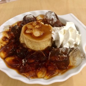 Flan de la casa