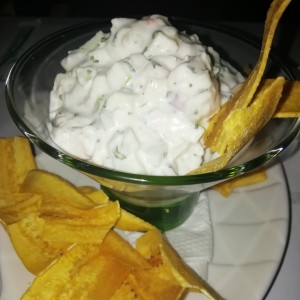 ceviche de corvina y manzana ?