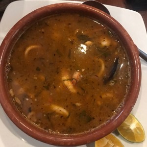 sopa de marisco