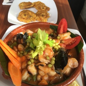 cazuela de mariscos