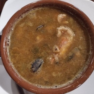 sopa de mariscos!