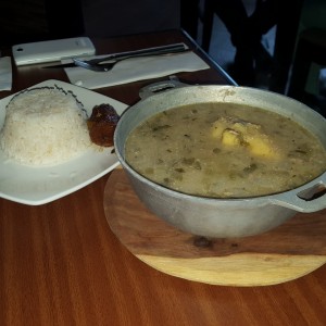 sancocho con arroz