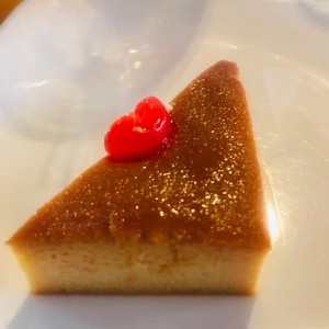 Flan de la casa