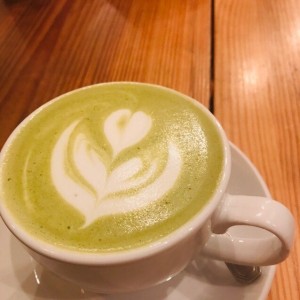 macha latte! ?