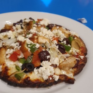 Pizza de Coliflor Griega